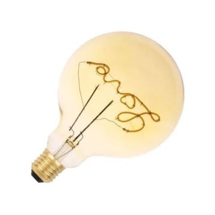 LED-polttimo FILAMENT VINTAGE LOVE G125 E27/2W/230V 2000K