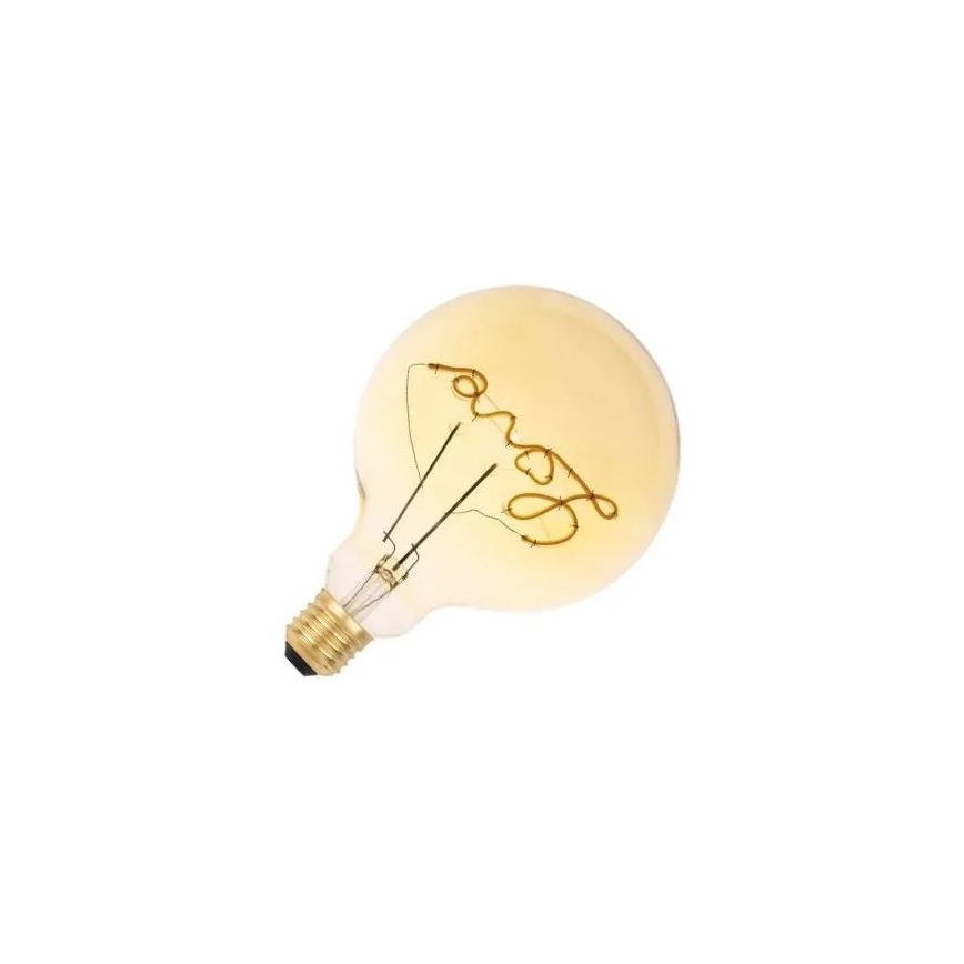 LED-polttimo FILAMENT VINTAGE LOVE G125 E27/2W/230V 2000K