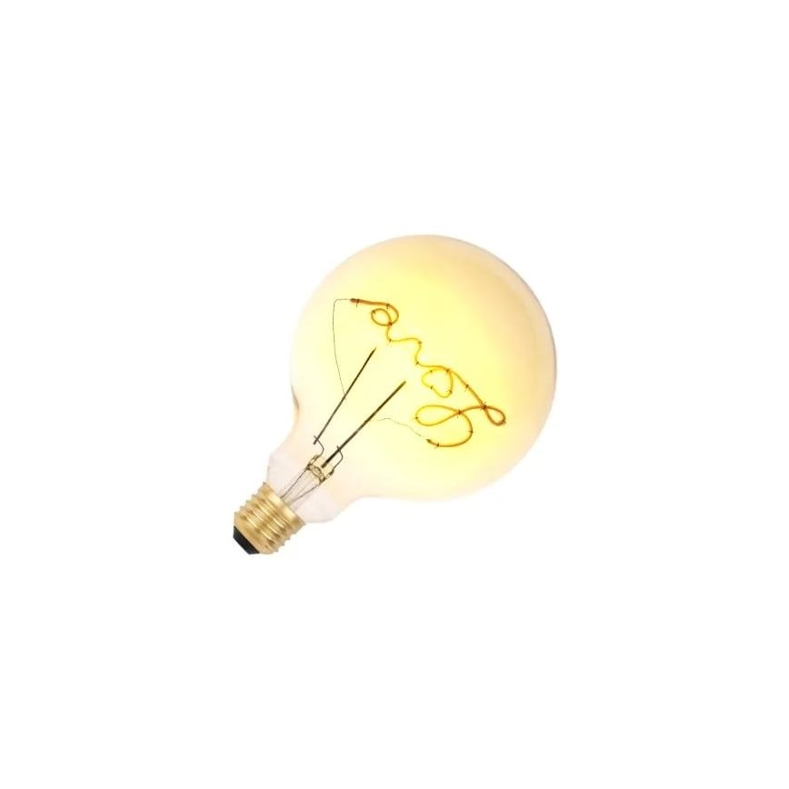 LED-polttimo FILAMENT VINTAGE LOVE G125 E27/2W/230V 2000K