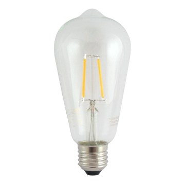 LED-polttimo FILAMENT VINTAGE ST64 E27/4W/230V 2700K