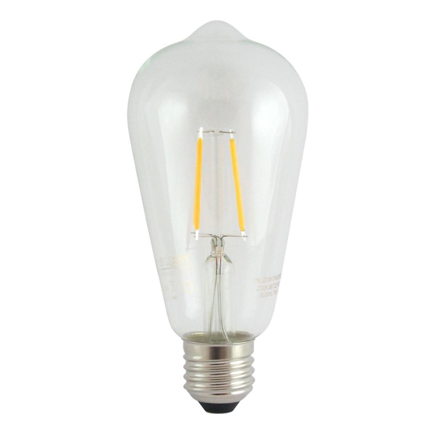 LED-polttimo FILAMENT VINTAGE ST64 E27/4W/230V 2700K