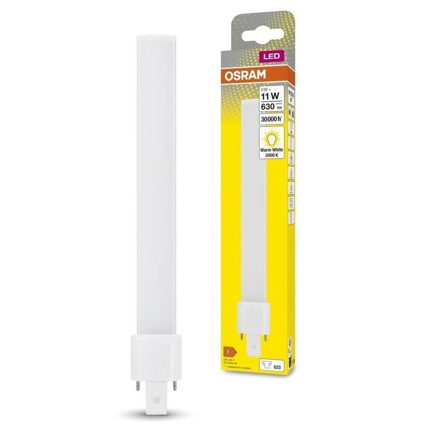 LED-polttimo G23/6W/230V 3000K - Osram