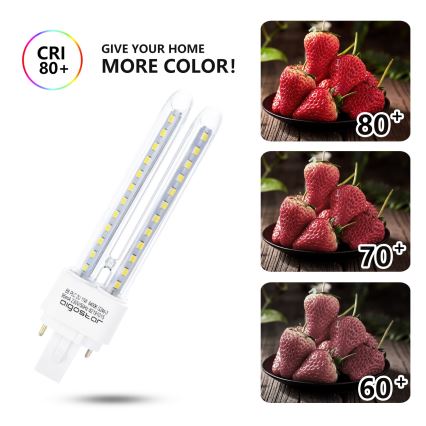 LED-polttimo G24D-3/11W/230V 6500K - Aigostar