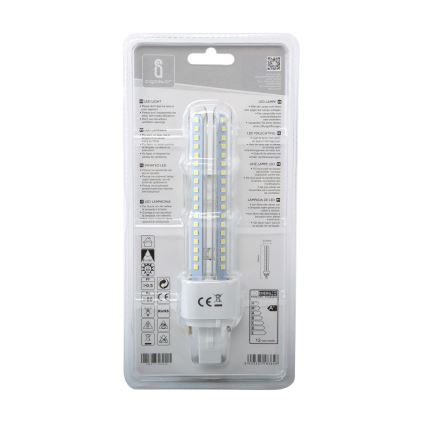 LED-polttimo G24D-3/12W/230V 6500K - Aigostar