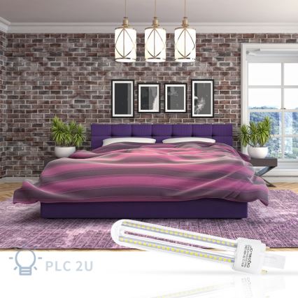 LED-polttimo G24D-3/15W/230V 6500K - Aigostar