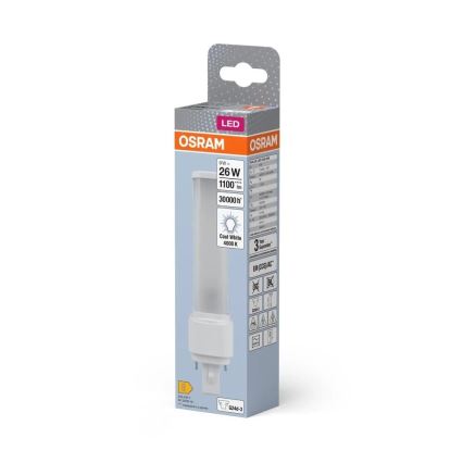 LED-polttimo G24d-3/9W/230V 4000K - Osram