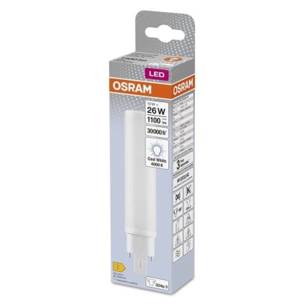 LED-polttimo G24q-3/10W/230V 4000K - Osram