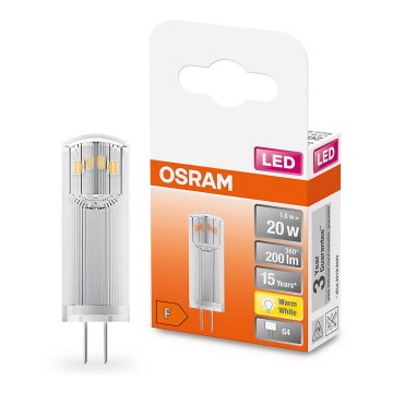 LED-polttimo G4/1,8W/12V 2700K - Osram