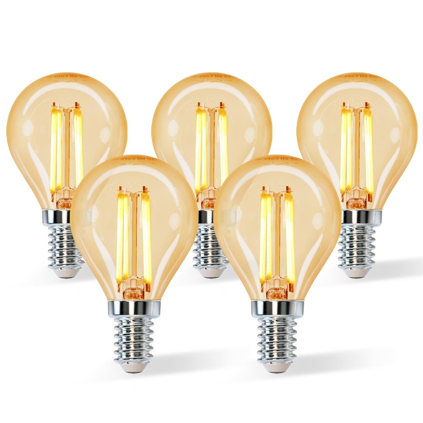 LED-polttimo G45 E14/4W/230V 2200K - Aigostar
