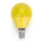 LED Polttimo G45 E14/4W/230V keltainen - Aigostar