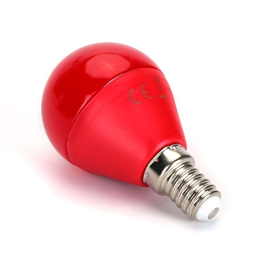 LED-polttimo G45 E14/4W/230V red - Aigostar