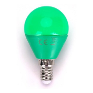 LED-polttimo G45 E14/4W/230V vihreä - Aigostar
