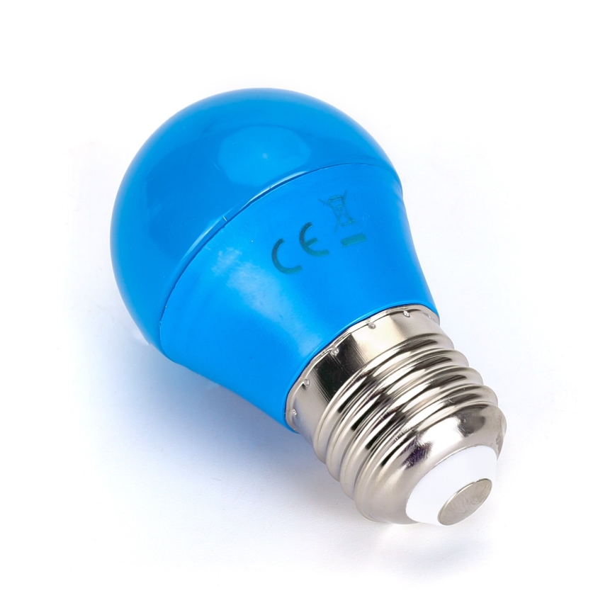 LED Polttimo G45 E27/4W/230V sininen - Aigostar