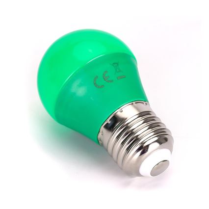 LED Polttimo G45 E27/4W/230V vihreä - Aigostar