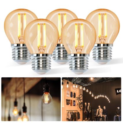 LED-polttimo G45 E27/6W/230V 2200K - Aigostar