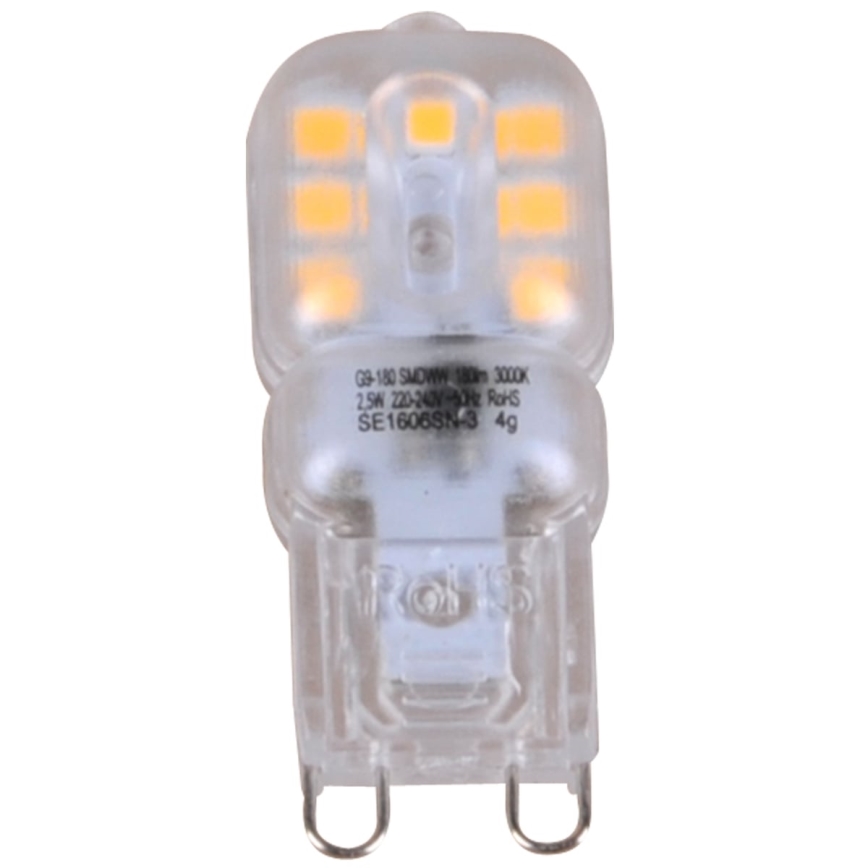 LED-polttimo G9/2,5W/230V 3000K