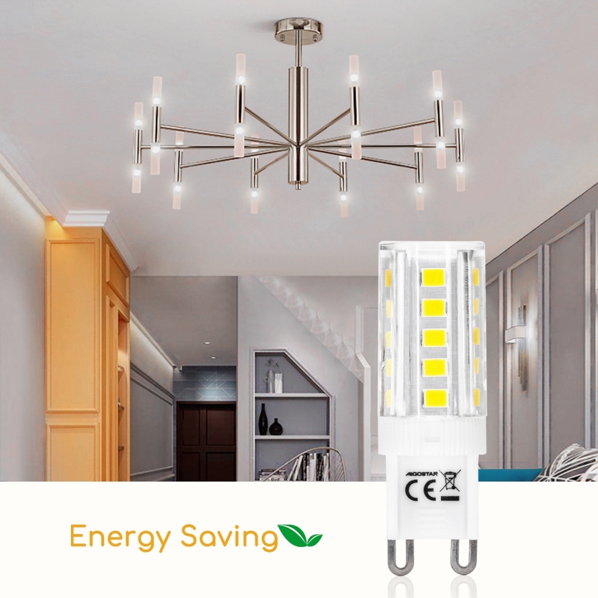 LED-polttimo G9/3,5W/230V 6500K - Aigostar