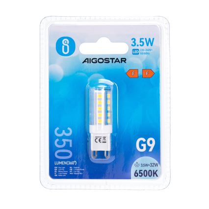 LED-polttimo G9/3,5W/230V 6500K - Aigostar