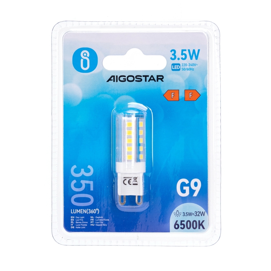 LED-polttimo G9/3,5W/230V 6500K - Aigostar
