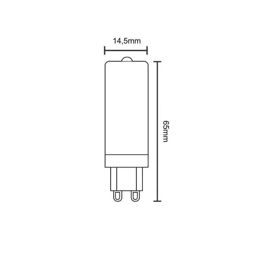 LED-polttimo G9/4W/230V 2800K