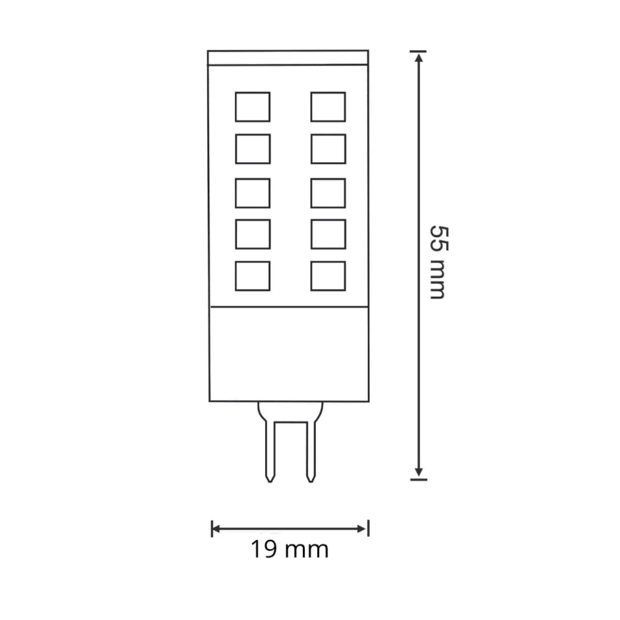 LED Polttimo G9/4W/230V 3000K