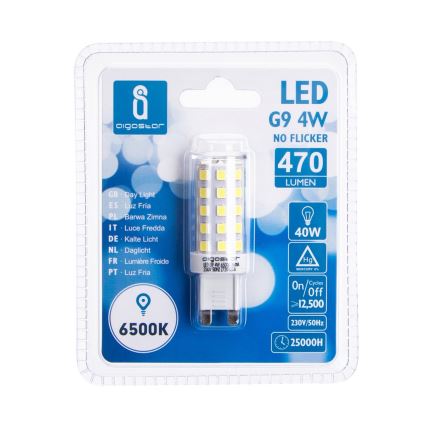 LED-polttimo G9/4W/230V 6500K - Aigostar