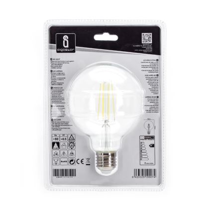 LED-polttimo G95 E27/8W/230V 6500K - Aigostar