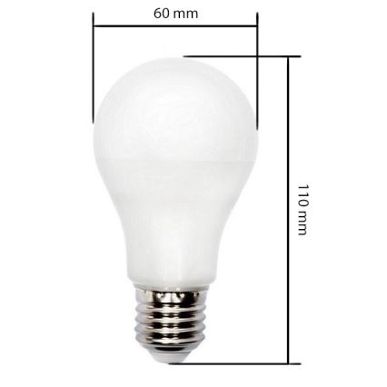 LED-polttimo GLS E27/10W/230V 3000K