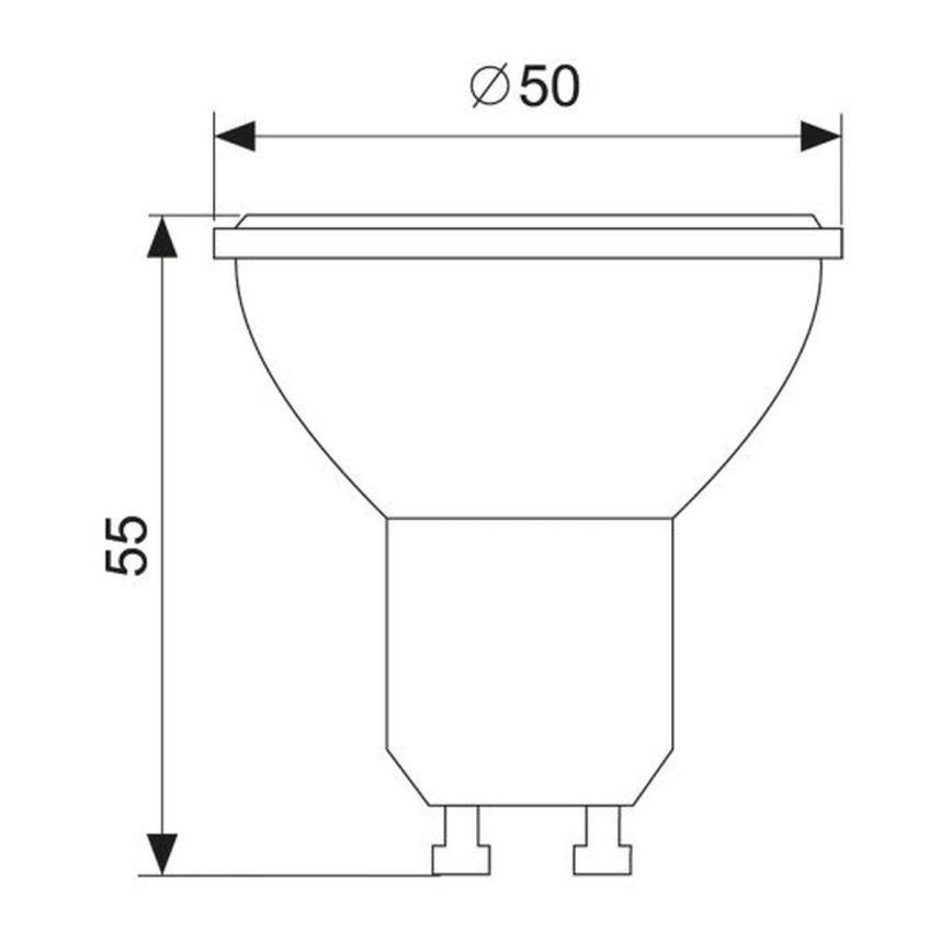 LED-polttimo GU10/1,5W/230V 6000K