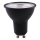 LED-polttimo GU10/4,5W/230V 4000K musta