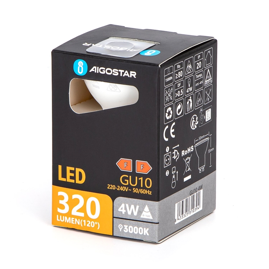 LED-polttimo GU10/4W/230V 3000K - Aigostar