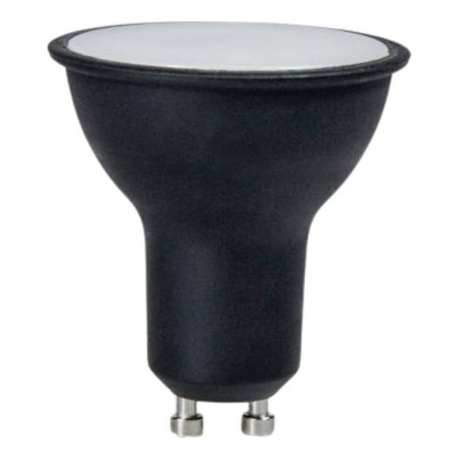 LED-polttimo GU10/6W/230V 4000K musta