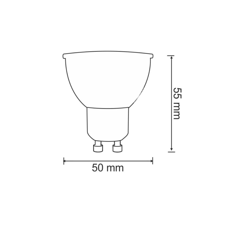 LED-polttimo GU10/7W/230V 4000K