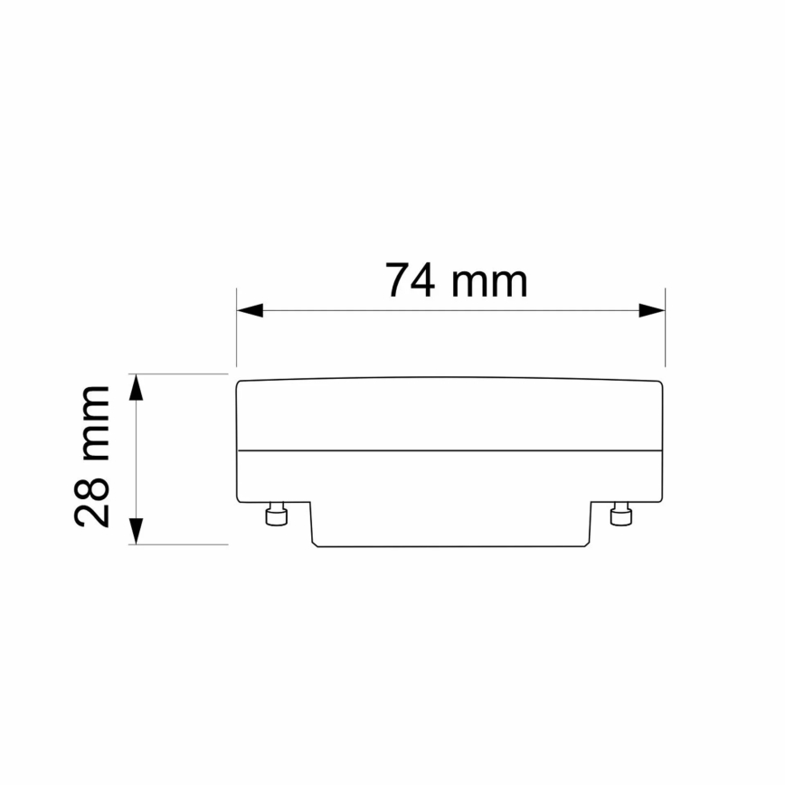 LED-polttimo GX53/6W/230V 3000K
