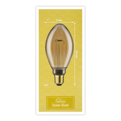 LED-polttimo INNER B75 E27/3,5W/230V 1800K - Paulmann 28878