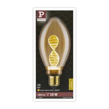 LED-polttimo INNER B75 E27/3,5W/230V 1800K - Paulmann 28884