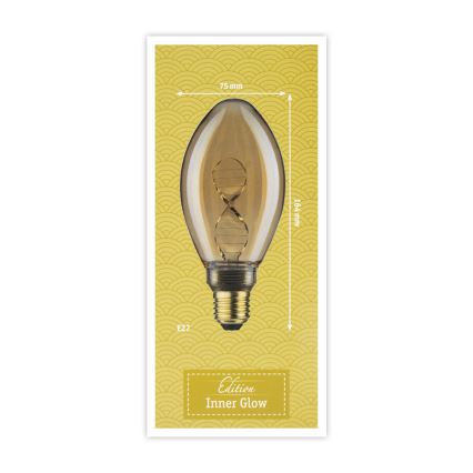 LED-polttimo INNER B75 E27/3,5W/230V 1800K - Paulmann 28884