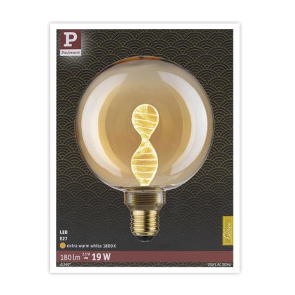 LED-polttimo INNER G125 E27/3,5W/230V 1800K - Paulmann 28881