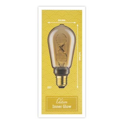 LED-polttimo INNER ST64 E27/3,5W/230V 1800K - Paulmann 28885