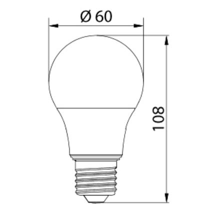 LED-polttimo LEDSTAR ECO E27/10W/230V 4000K