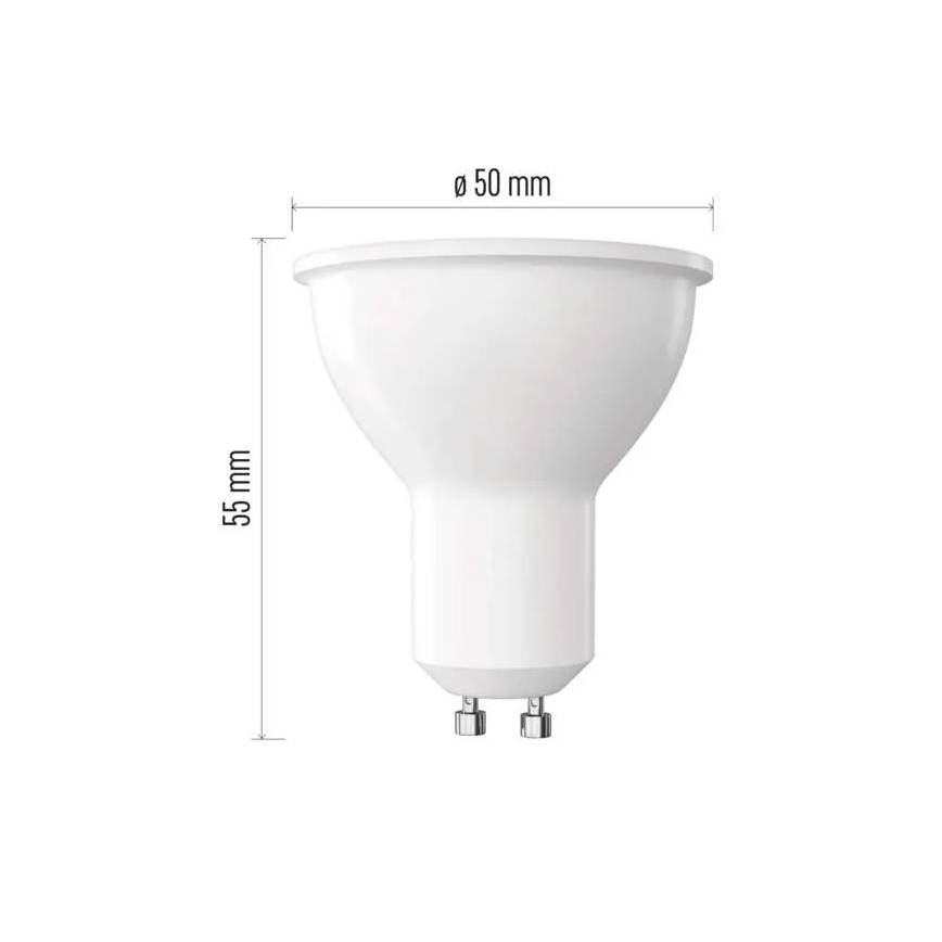 LED-polttimo MR16 GU10/3W/230V 4000K Energialuokka A