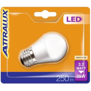 LED-polttimo P45 E27/3,2W/230V 2700K - Attralux