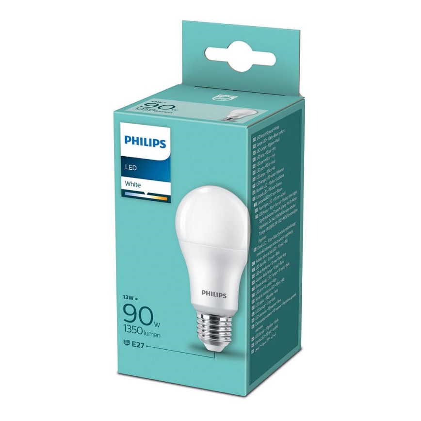 LED-polttimo Philips A60 E27/13W/230V 3000K