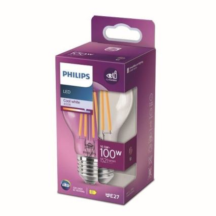 LED-polttimo Philips E27/10,5W/230V 4000K