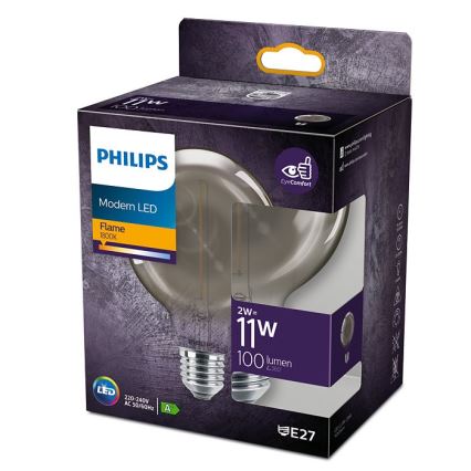 LED-polttimo Philips E27/2W/230V 1800K