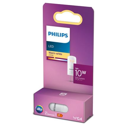 LED Polttimo Philips G4/1W/12V 2700K