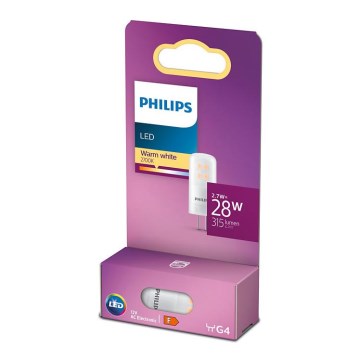LED-polttimo Philips G4/2,7W/12V 2700K
