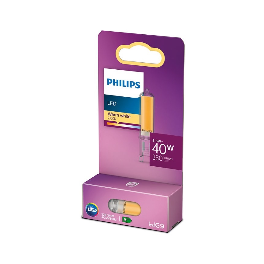 LED-polttimo Philips G9/3,5W/230V 2700K