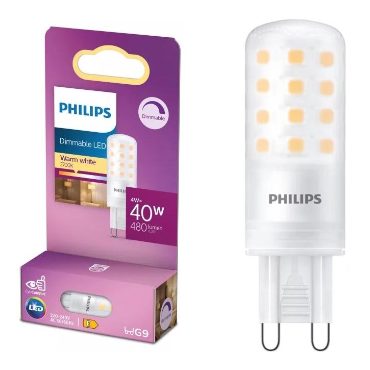 LED-polttimo Philips G9/4W/230V 2700K