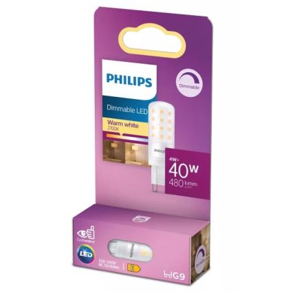 LED-polttimo Philips G9/4W/230V 2700K